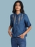 Blue Tulika Solid Shirt