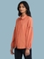 Peach Arcadia Solid Shirt