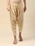 Off White Tapered Dhoti Pants