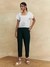 White Ridhi Solid Short Top