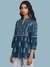 Blue Parth Kurti
