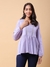 Lavender Joanna Tiered Top