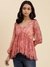 Dusty Pink Navish Tiered Top