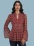 Maroon Mahira Kurti