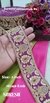 Magenta Sequence & Dori Embroidery Lace – 18249-Emb