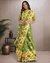 Banarasi Chiffon Saree, Pista Green