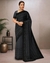 Fancy Rrfb Embroider Saree-Sa, Black