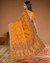 Satin Khaddi Embellished Ba, Mustard