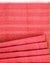 Bengal Handloom Cotton Woven Sa, Red