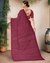 Chiffon Saree With Bandhani Pr, Pink