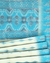 Banarasi Ikat Linen Saree, Lt. Blue