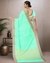 Cotton Banarasi Saree, Green