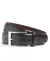 Solid Leather Belt with Gold Buckle