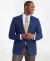 Hopsack Solid Notch Lapel Regular Fit Sport Coat