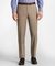BrooksFlex Solid Regular Fit Plain Dress Trousers