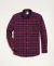 Regular Finish Flannel Checked Regular Fit Sport Shirt