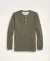 Cotton Duofold Henley Solid Regular Fit T-Shirt