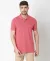 Cotton Pique Solid Slim Fit Polo T-Shirt