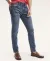 Cotton Solid Slim Fit Denim