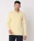 Cotton Pique Solid Slim Fit Polo T-Shirt