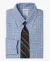 Non-Iron Twill Windowpane Regular Fit Dress Shirt