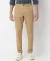 Tapered Pleated Solid Tapered Fit Chinos