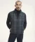 Reversible Light Weight Soild Regular Fit Puffer Vest