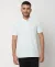 Cotton Pique Striped Slim Fit Polo T-Shirt