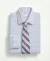 Non-Iron Broadcloth Checked Regular Fit Dress Shirt