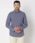 Friday Poplin Windowpane Regular Fit Sport Shirt