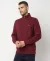 French Terry Solid Regular Fit Half-Zip