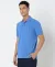 Cotton Pique Solid Slim Fit Polo T-Shirt