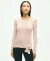 Solid Round Neck Regular Fit Silk Sweater