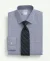 Non-Iron Broadcloth Checked Regular Fit Dress Shirt