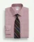 Non-Iron Broadcloth Checked Regular Fit Dress Shirt