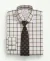 Luxury Thomas Mason Windowpane Regular Fit Dress Shirt