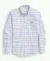 Non-Iron Oxford Windowpane Regular Fit Sport Shirt