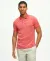 Cotton Pique Striped Slim Fit Polo T-Shirt