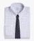 Non-Iron Pinpoint Windowpane Regular Fit Dress Shirt