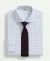 Non-Iron Royal Oxford Windowpane Regular Fit Dress Shirt