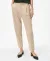 Solid Slim Fit Crepe Pants