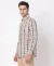 Oxford Windowpane Regular Fit Sport Shirt