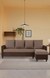 neudot Saya LHS Sectional Sofa for Living Room |6 Person Sofa| Premium Fabric with Cushioned Armrest | 12 Months Warranty| Solid Wood Frame| 6 Seater in Saya Duo Brown Color DIY(Do-It-Yourself)