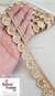Handcrafted Splendor One-Side Scalloped Lace
