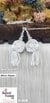Silver Paani Floral Crystal Tassel