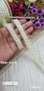 25965-C Water Two-Side Samosa Gota Jhalar Lace – 2 cm