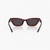 Quilted Narrow Cat Eye Sunglasses