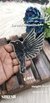 Left Side Facing Black Dove Patch
