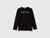 Long Sleeve T-Shirt With Glittery Print
