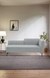 neudot Diva RHS Sofa Chaise Lounger with Black Legs for Living Room|Bedroom|2 Person Sofa|Diwan|Premium Fabric | Solid Wood Frame|2 Seater (Colour : Misty Grey (DIY))